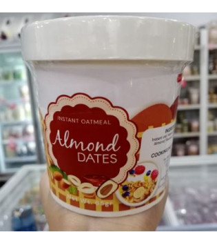 Instant Oatmeal Dates Almond