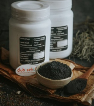 ACTIVATED CHARCOAL 150 G