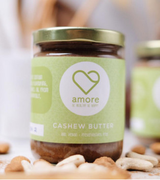 AMORE CASHEW BUTTER WITH CAROB 250 G